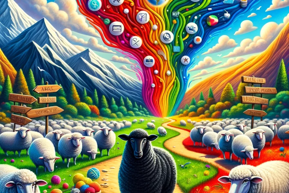 mouton noir multipotentiel atypique